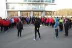 Į pirmąsias treniruotes atėjo apie šimtas bėgimo entuziastų