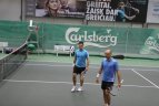 Komandinėse dvejetų teniso varžybose susirungė 40 teniso mėgėjų