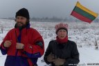 "Snaigės" žygis Vasario 16-ąją.