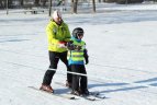 Kalnų slidinėjimo pamokos Žvėryne.