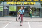 Parduotuvės "Dviračių arena" atidarymas.