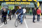 Parduotuvės "Dviračių arena" atidarymas.