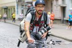 Fotografas V. Dranginis įamžindamas bėgimo renginį įveikia ir virš 30 km